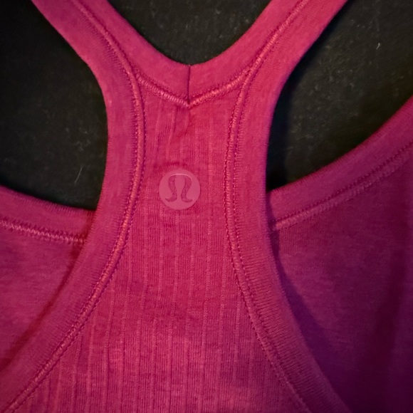 Lululemon SWIFTY Magenta Racerback Tank Top - Picture 3 of 4